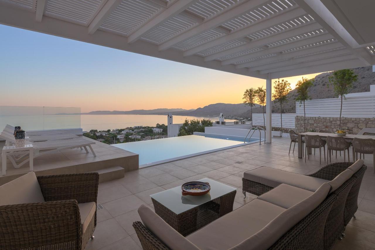 Villa Mimosa In Pefkos 林都斯 外观 照片