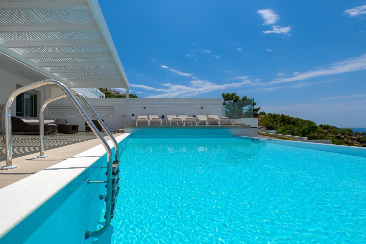 Villa Mimosa In Pefkos 林都斯 外观 照片