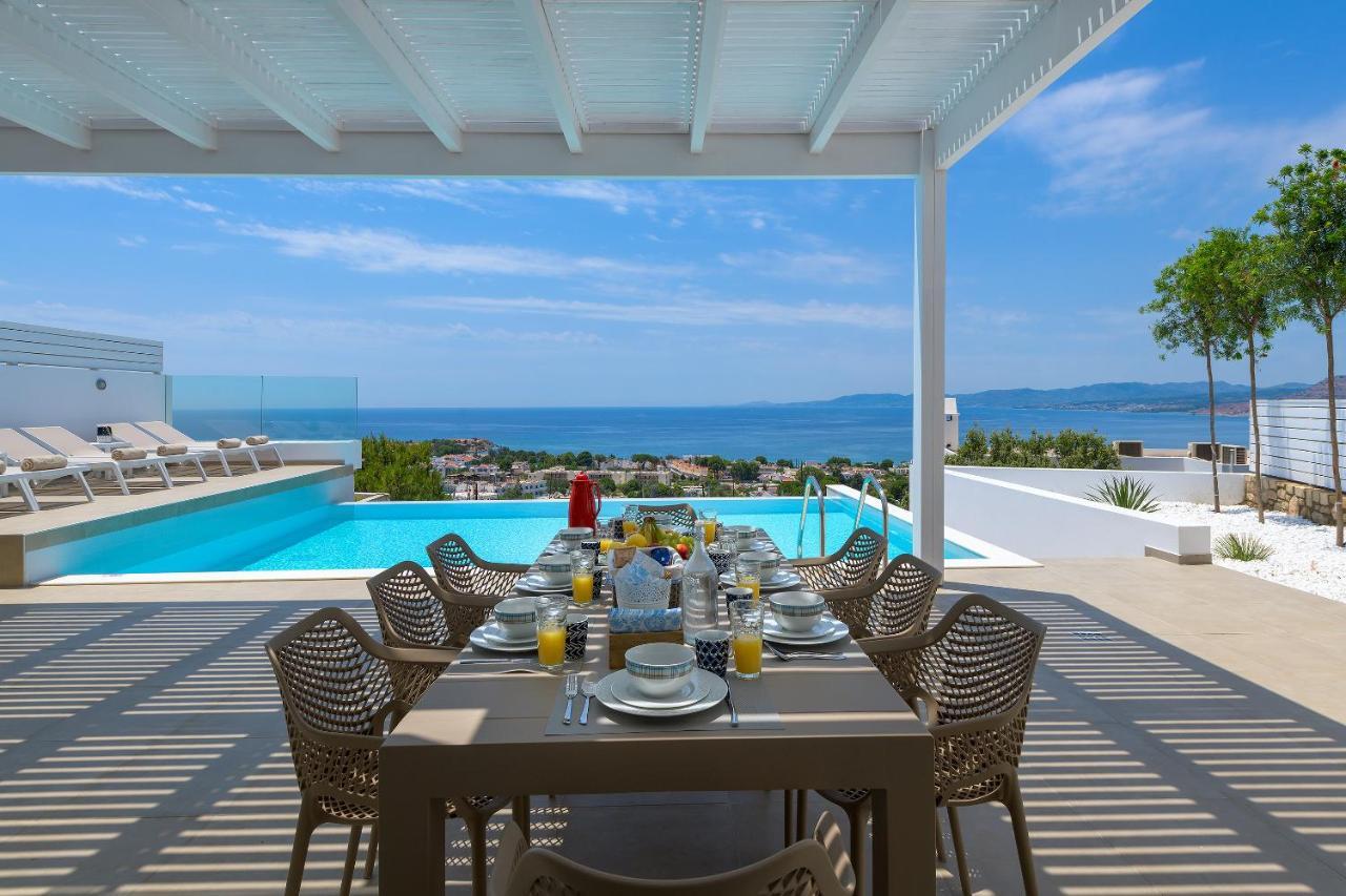Villa Mimosa In Pefkos 林都斯 外观 照片