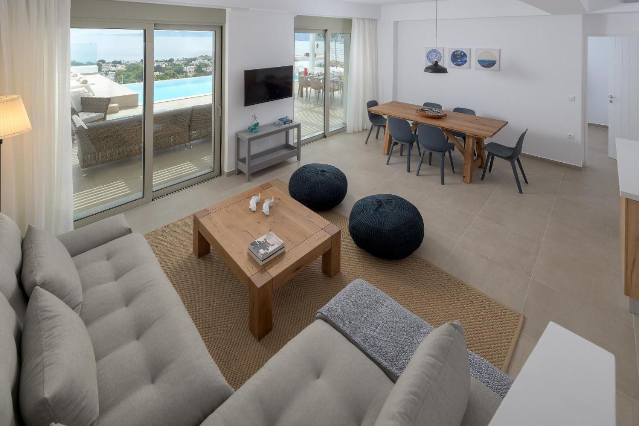 Villa Mimosa In Pefkos 林都斯 外观 照片