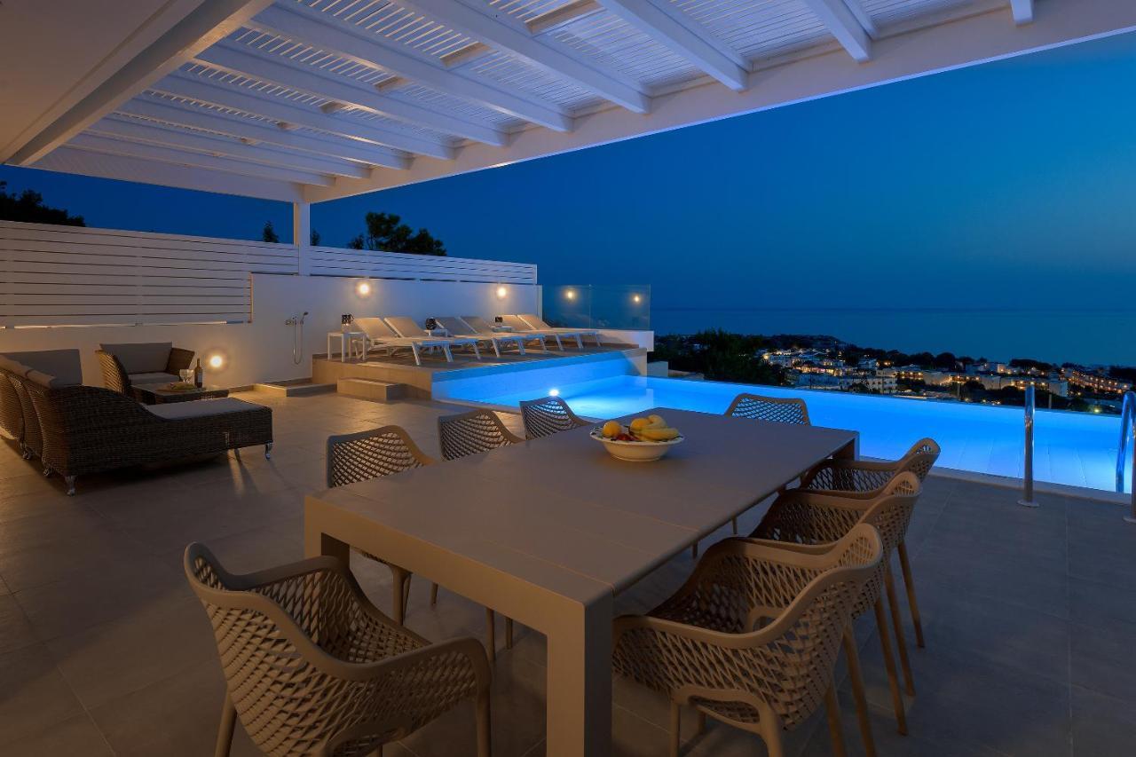 Villa Mimosa In Pefkos 林都斯 外观 照片