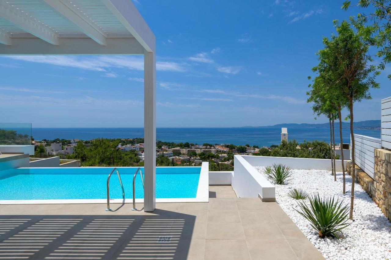 Villa Mimosa In Pefkos 林都斯 外观 照片