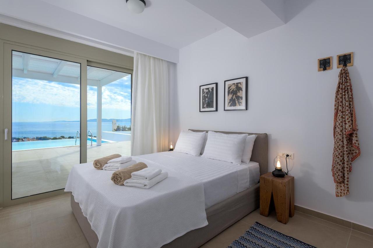 Villa Mimosa In Pefkos 林都斯 外观 照片