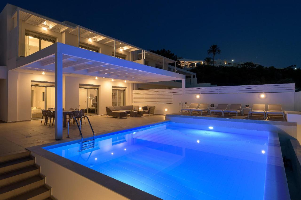 Villa Mimosa In Pefkos 林都斯 外观 照片