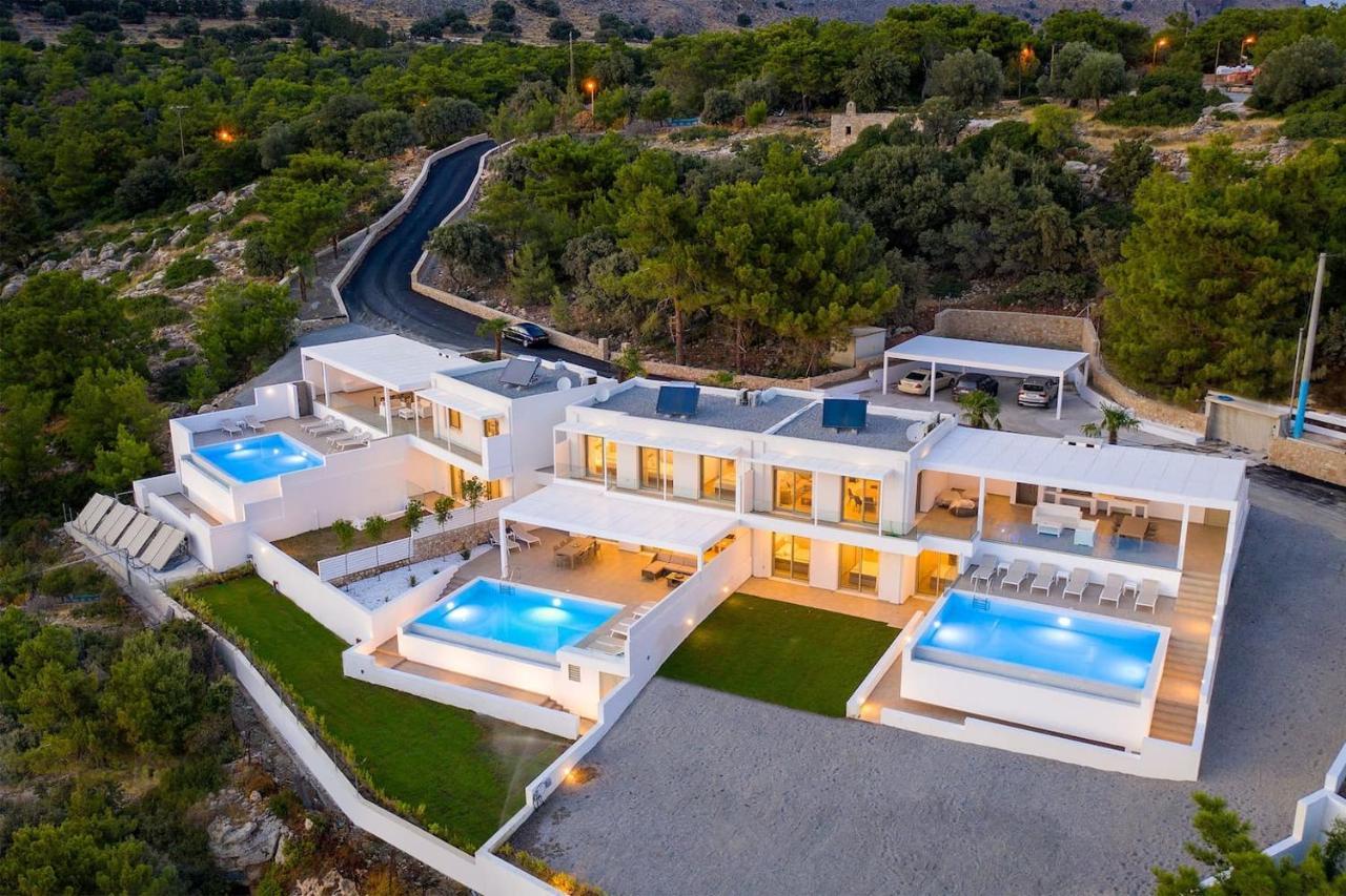 Villa Mimosa In Pefkos 林都斯 外观 照片